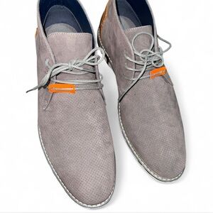 Hawke & Co Memory Foam Chukka Boots Men’s [Size12] Gray Perforated Suede Casu